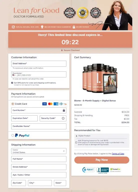 LeanBiome safe price